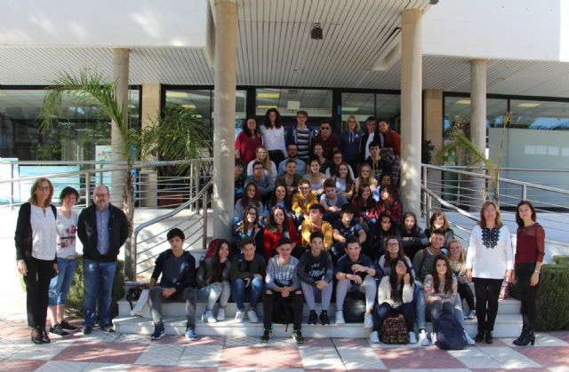 El IES Tárraga Escribano acoge a 12 estudiantes alemanes dentro del programa bilingüe