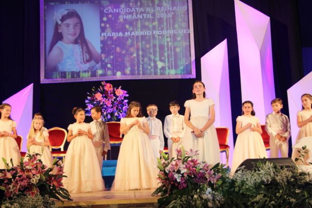 María Madrid y Gloria Linares, reinas Infantil y de la Tercera Edad de las Fiestas Patronales de San Pedro del Pinatar