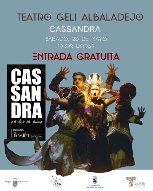 San Pedro del Pinatar acoge la premiada ópera bufa “Cassandra o el elogio del fracaso” en el Teatro Geli Albaladejo