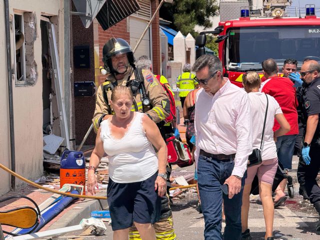 La deflagración en un local de Lo Pagán deja 17 heridos de diferente consideración