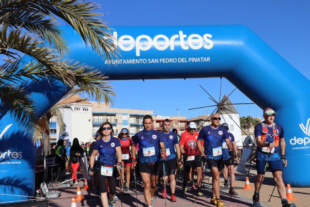 San Pedro del Pinatar ha acogido el Campeonato Regional de Marcha Nórdica Molinos y Flamencos