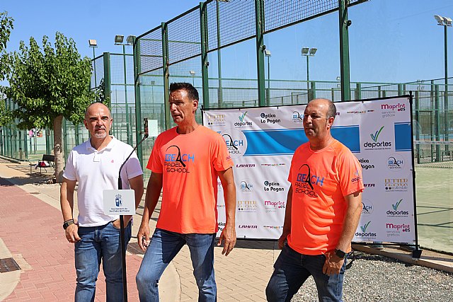 San Pedro del Pinatar acoge el I Torneo de Pádel en Fiestas Patronales organizado por Beach Padel School