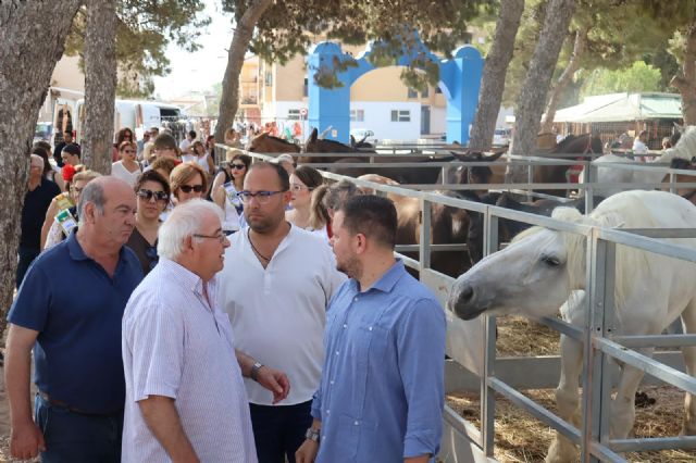 Ganaderos y amantes del mundo ecuestre se dan cita en la Feria del Ganado y el Encuentro de Carruajes de San Pedro del Pinatar