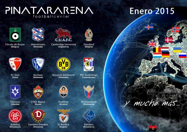 El fútbol europeo elige Pinatar Arena