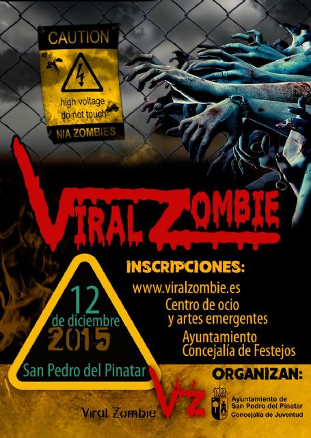 Una invasión zombie llegará a San Pedro del Pinatar el próximo 12 de diciembre