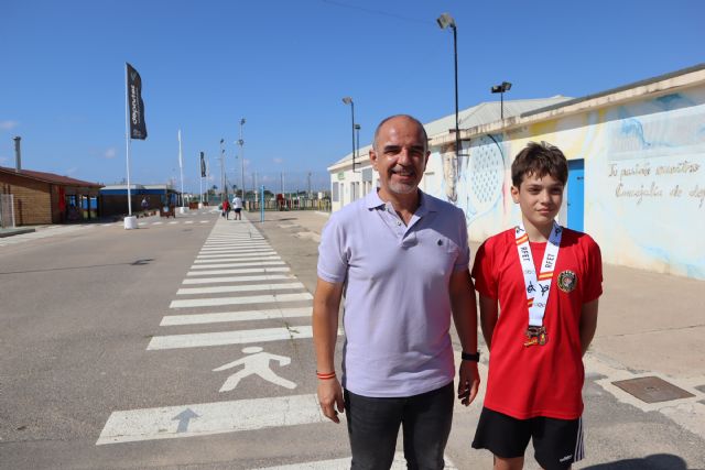 Carlos Vera, del Club Vera Pinatar, consigue la medalla de bronce en el Campeonato de España de Taekwondo Cadete