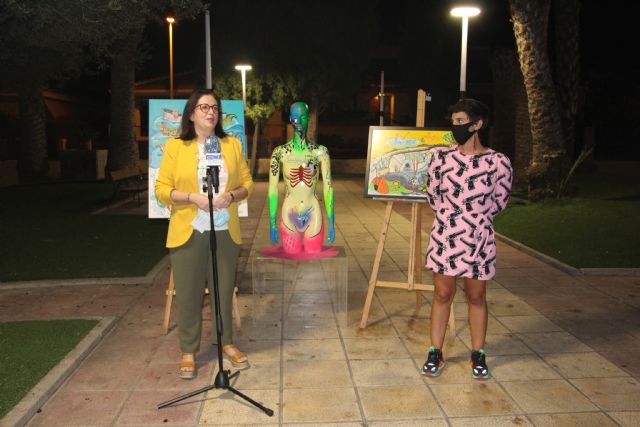 Laura Delgado expone en el Espacio de Arte de la Casa de Cultura de San Pedro del Pinatar