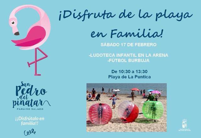 'Disfruta de la playa en familia' comienza en San Pedro del Pinatar