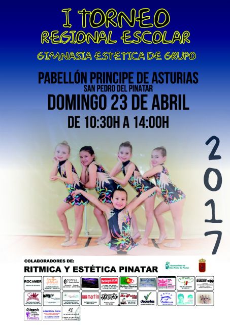 San Pedro del Pinatar acoge el I Torneo Regional escolar de gimnasia estética de grupo