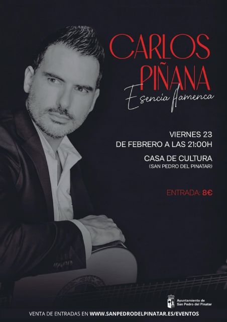 San Pedro del Pinatar recoge la “Esencia Flamenca” de Carlos Piñana