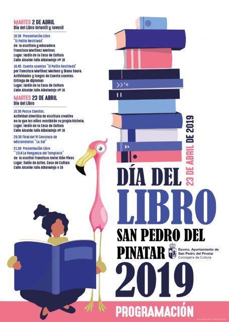 San Pedro del Pinatar celebra mañana el Día del Libro