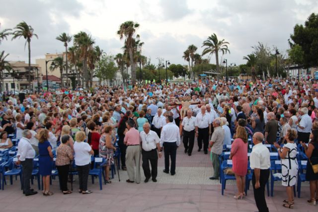 Multitudinaria misa en honor al Cristo del Mar Menor en Lo Pagán