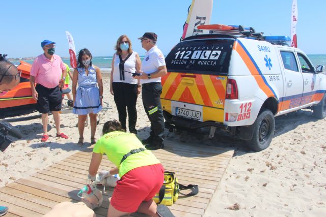 Comienza el servicio de vigilancia en las Playas del Mar Menor con nuevas normas de seguridad y prevención