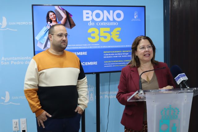 El Ayuntamiento pone a disposición de las familias pinatarenses 7.000 bonos de consumo de 35 euros