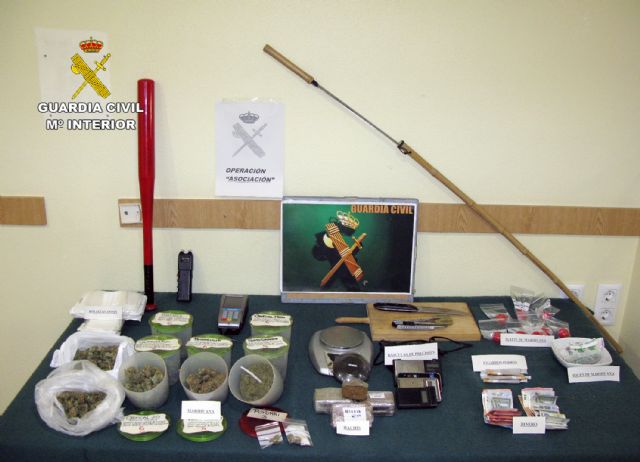 La Guardia Civil destapa el tráfico de drogas en una asociación para estudio del cannabis de San Pedro del Pinatar