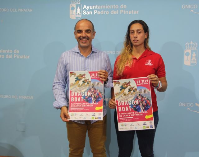 San Pedro del Pinatar acogerá el  Campeonato de España de Dragon Boat