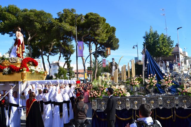 El Encuentro del Domingo de Resurrección cerró la Semana Santa Pinatarense 2016