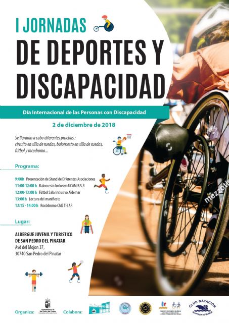 San Pedro del Pinatar celebrará el Día Internacional de las Personas con Discapacidad