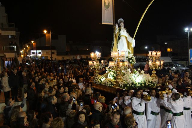 Fervor y silencio en la noche del Jueves Santo de San Pedro del Pinatar