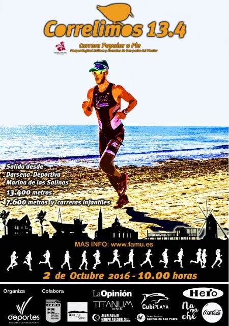 Más de 580 corredores de todas las edades participan en la cuarta edición de la Correlimos 13.4