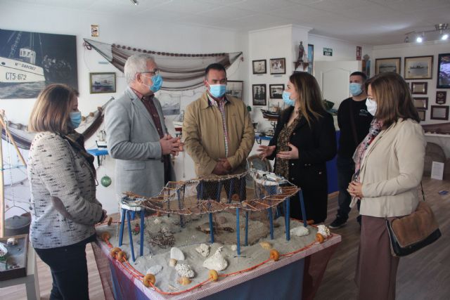 La consejera de Educación y Cultura visita el Museo del Mar de San Pedro del Pinatar con motivo de su 40 aniversario